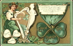 Dear Irish Memories Postcard