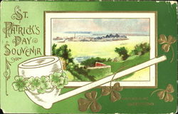 St. Patrick's Day Souvenir Postcard