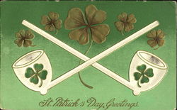 St. Patrick's Day Greetings Postcard