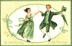 St. Patrick's Day In The Morning Postcard