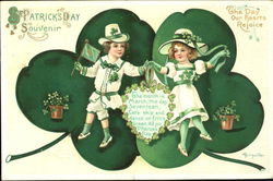 St. Patrick's Day Souvenir The Day Our Hearts Rejoice Postcard