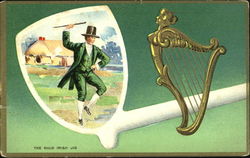 The Ould Irish Jig St. Patrick's Day Postcard Postcard