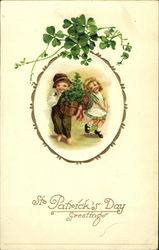 St. Patrick's Day Greetings Postcard