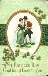 St. Patrick's Day And Good Luck To You Postcard