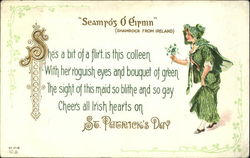 Shamrock From Ireland Postcard