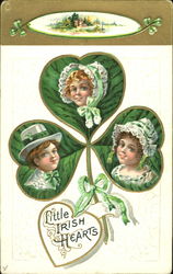 Little Irish Hearts Postcard