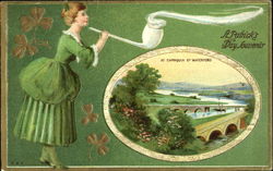 St. Patrick's Day Souvenir Postcard Postcard