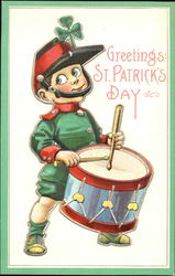 Greetings St. Patrick's Day Postcard