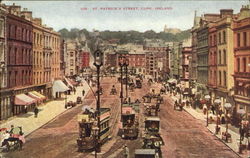 St. Patrick's Street Cork, Ireland Postcard Postcard