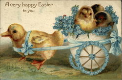 A very happy Easter to you Postcard