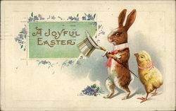 A Joyful Easter Postcard