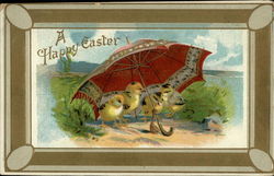 A Happy Easter Postcard