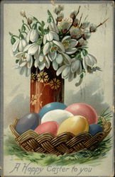 A Happy Easter to you Postcard