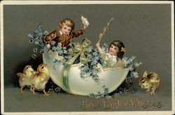 Best Easter Wishes Postcard