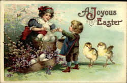 A Joyous Easter Postcard