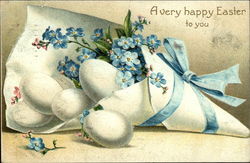 A very happy Easter to you Postcard