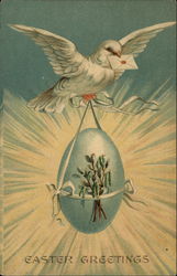 Easter Greetings Postcard