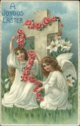 Easter Greetings Postcard