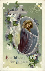 Easter Greetings Postcard