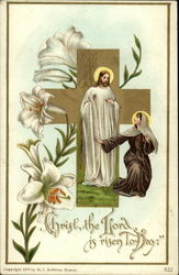 Christ, the Lord is risen today Postcard