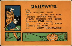 Halloween Postcard