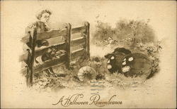 A Halloween Remembrance Postcard