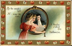 Halloween Superstition Postcard Postcard