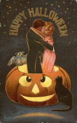 Happy Halloween Postcard