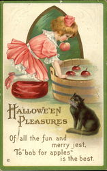 Halloween Pleasures Postcard