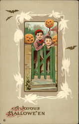 A Joyous Halloween Postcard