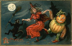 Halloween Postcard Postcard