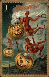 Halloween Postcard Postcard