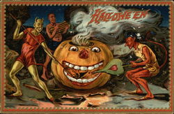 Halloween Postcard Postcard