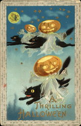 A Thrilling Halloween Postcard