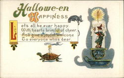 Halloween Happiness Postcard