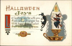 Halloween Joys Postcard