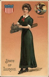 State of Illinois Postcard