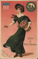 State of West Virginia Postcard