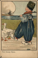 The Goose Herd Postcard