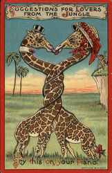 Suggestions for Lovers from the Jungle Postcard Postcard