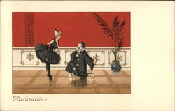 Declaration: Couple Dancing Postcard