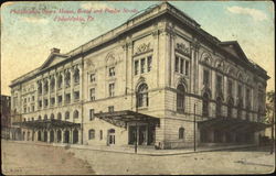 Philadelphia Opera House, Broad and poplar Street Pennsylvania Postcard Postcard