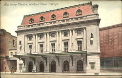 Blackstone Theatre, Hubbard Place Chicago, IL Postcard Postcard