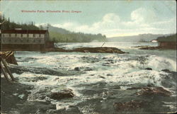 Willamette Falls Postcard