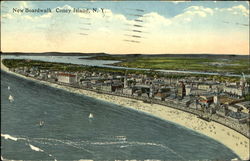 New Boardwalk Coney Island, NY Postcard Postcard