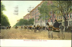 Seventh Avenue New York, NY Postcard Postcard