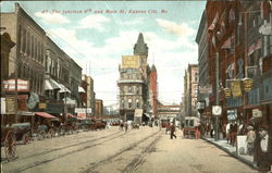 The Junction 9Th And Main St Kansas City, MO Postcard Postcard