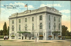 The New Elks Temple Postcard