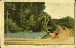 John Ball Park Postcard