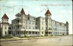 St. Joseph's Sanitarium San Diego, CA Postcard Postcard